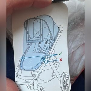 Uppababy rain guard and bug shield